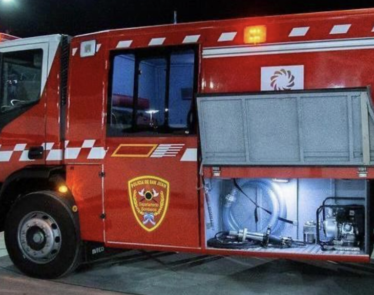 Por un incendio casi se pierde toda la mercadería de una distribuidora 