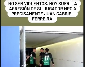 Una fotógrafa sanjuanina denunció que fue agredida por un jugador de fútbol