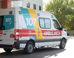 Un electricista cayó desde el techo de un hotel donde realizaba mantenimiento 