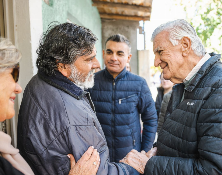 Gioja y Gramajo celebraron el aniversario de San Juan en sus departamentos natales 