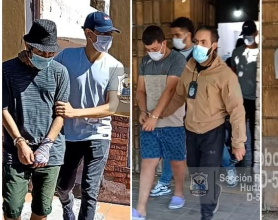 Detuvieron a 8 delincuentes que robaban en Capital y vivían en una casa abandonada