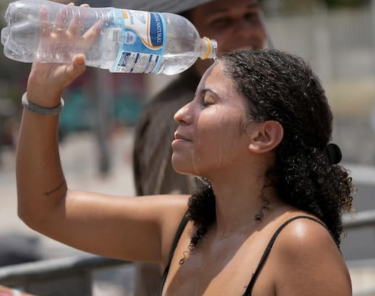 Calor extremo en Brasil: la ciudad de Río de Janeiro registró una sensación térmica récord de 59,7 grados