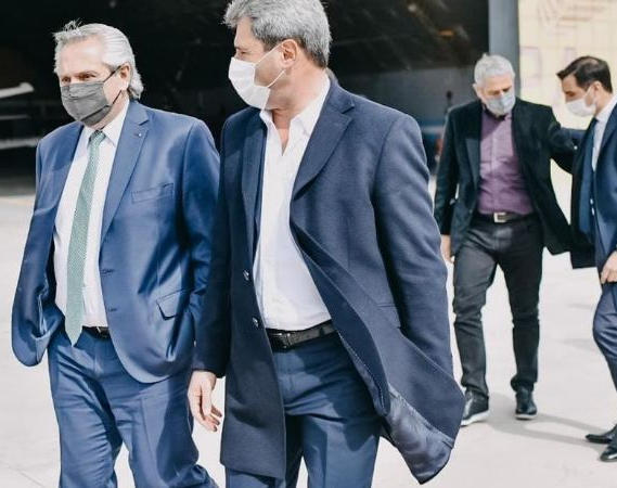 Llega el presidente Alberto Fernández a San Juan