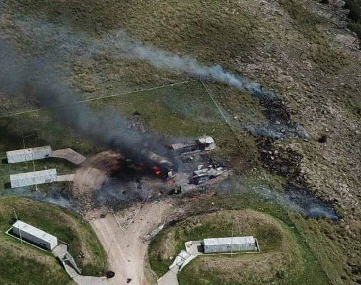 Se incendió una fábrica de explosivos en Olavarría: hay 3 muertos
