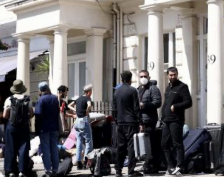 Creció un 800% el número de refugiados que duermen en las calles de Londres