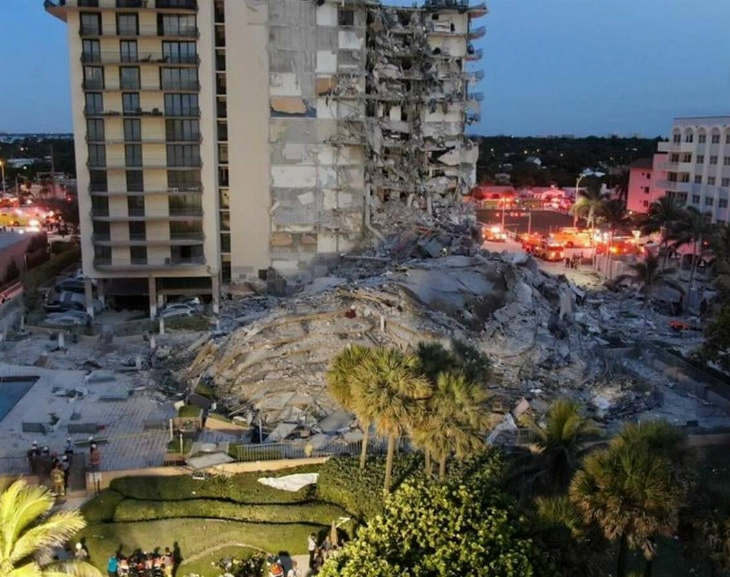 Cuál será la recompensación económica que recibirán familiares de las víctimas del derrumbe en Miami