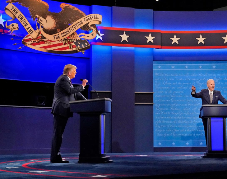 El segundo debate presidencial de Estados Unidos será virtual y Trump se bajó