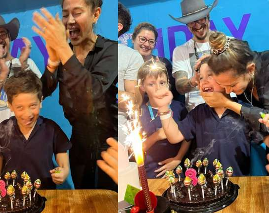 ¡Juntos otra vez! Jimena Barón y Daniel Osvaldo se mostraron cercanos en el cumpleaños de su hijo Momo