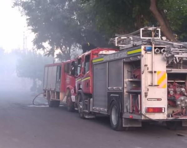 Un incendio afectó la casa de una mujer de 78 años