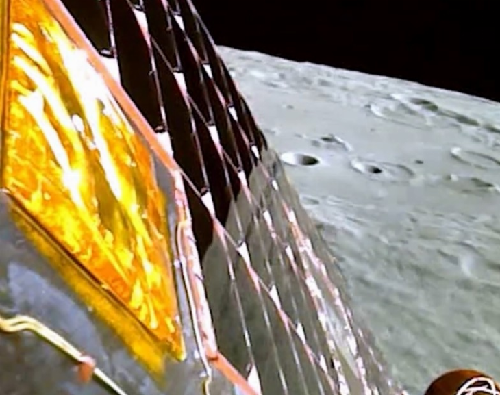 La sonda india Chandrayaan-3 llegó a la Luna sin daños