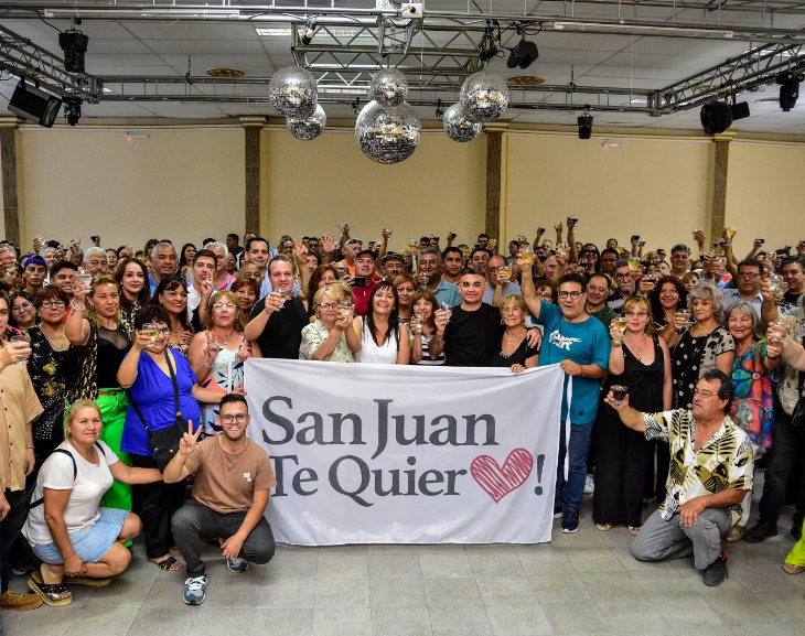 Gramajo despidió el año en San Juan Te Quiero con positivismo para el 2024