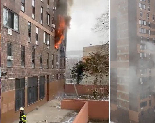 Se incendió un edificio en Nueva York y murieron 19 personas
