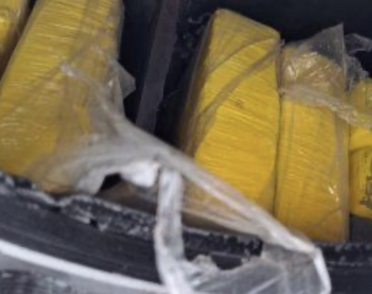 Aduana: descubren más de 100 kg de cocaína en un camión de bananas