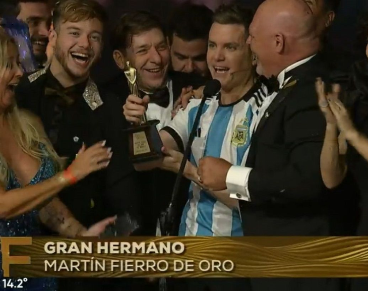 Premios Martín Fierro: el Oro fue para "Gran Hermano"