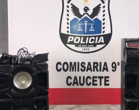 Detuvieron en Caucete a los chicos que entraron en una casa y robaron una Play Station