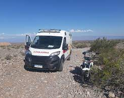 En Albardón, rescataron a tres personas deshidratadas que hacían trekking