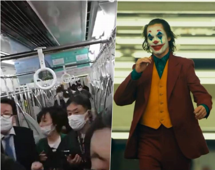 Pánico en Japón: un hombre vestido de Joker apuñaló a 17 personas en un tren de Tokio