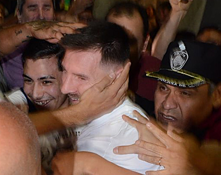 Lionel Messi en Don Julio: los invitados a la exclusiva mesa