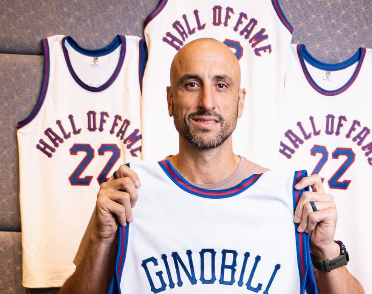 Manu Ginobili ingresa hoy al "Salón de la Fama" de la NBA