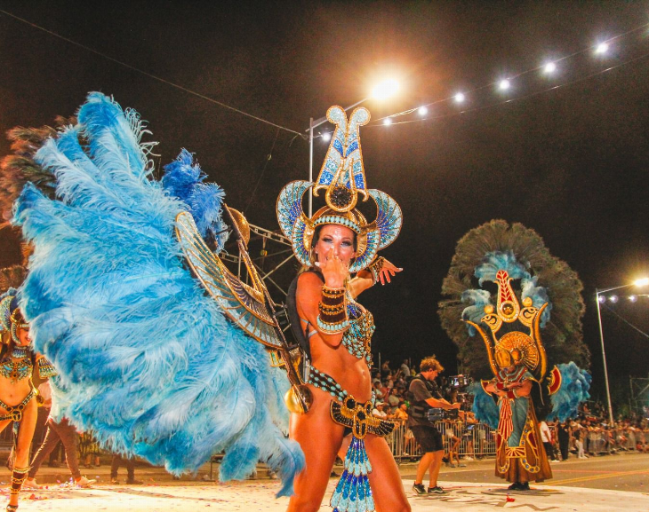 Más de 15.000 personas presentes en la primera noche del Carnaval de Chimbas 