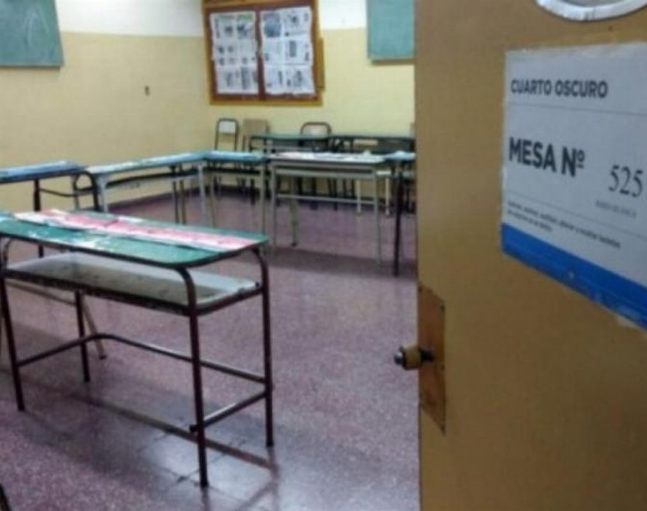 Elecciones: 234 escuelas habilitadas para los comicios