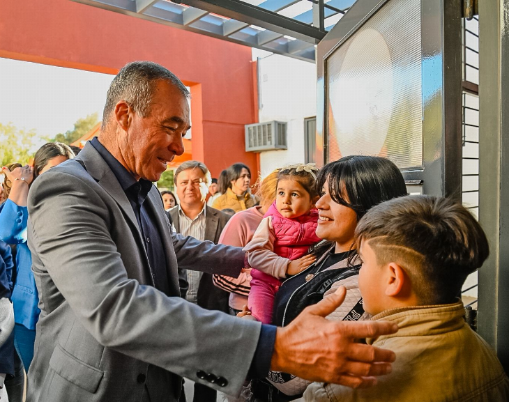 Fabián Martín recorrió el operativo San Juan Cerca en San Martín