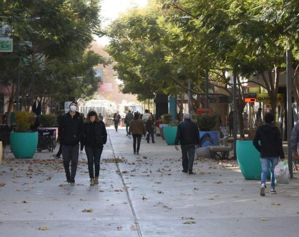 Desciende la tempratura gracias al viento sur