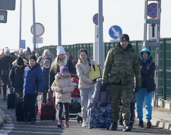 Ya son más de medio millón de personas las que huyeron de Ucrania tras la invasión Rusa