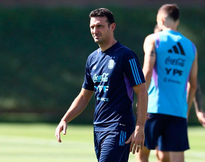 Scaloni se la juega con cinco cambios sin confirmar para mañana