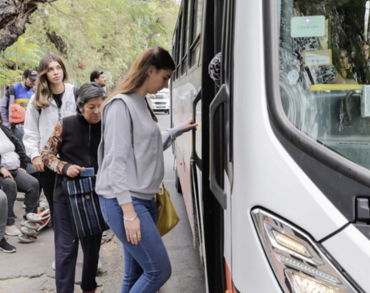 2023: El Ministerio de Transporte estableció la gratuidad del transporte público para las paso y las generales