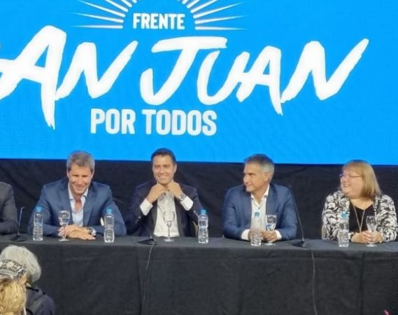Sin Gioja, Uñac presentó el Frente San Juan por Todos