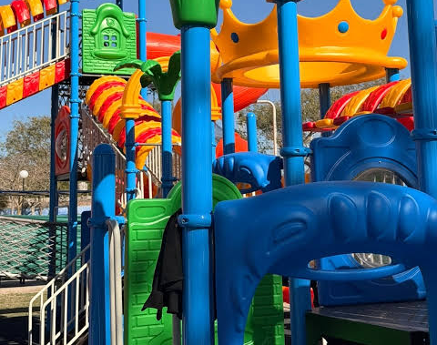 Mirá como será el nuevo sector de juegos del Parque de Rawson 