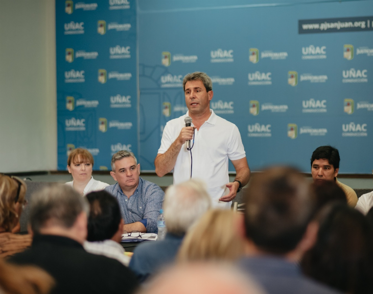 Uñac confirmó que él y Gioja van a competir por la gobernación 