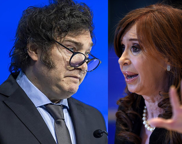 "Soy el primer presidente que tomó la decisión de que vaya presa", afirmó Milei