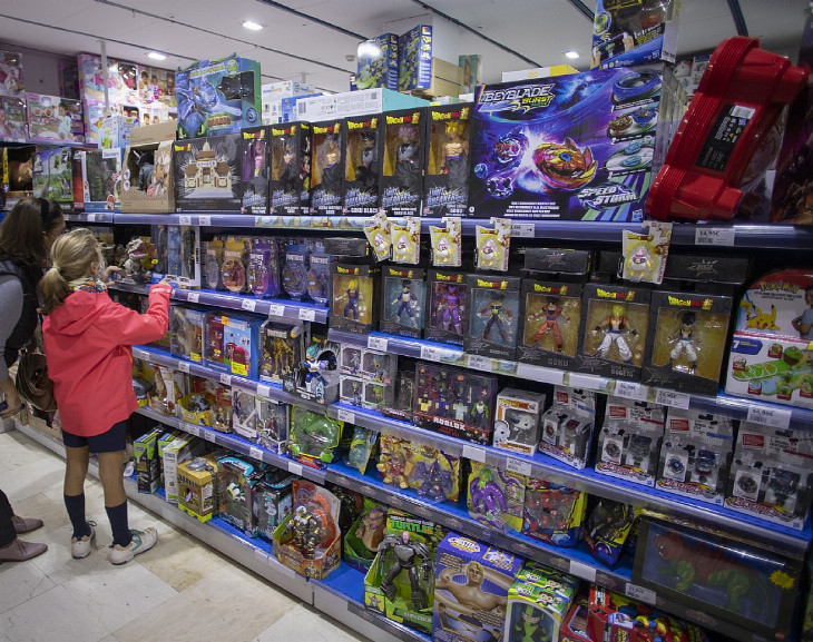 El Ahora 12 ahora se vuelca también la venta de juguetes en supermercados