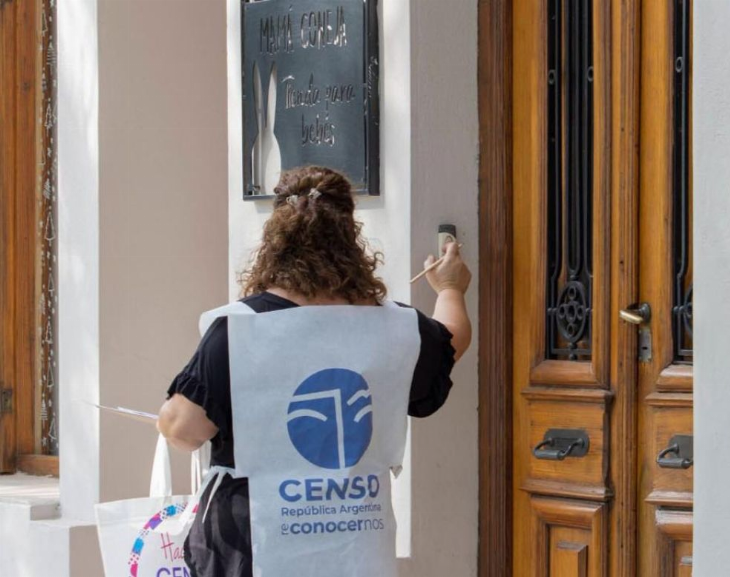 Hay inconvenientes con la página del Censo, buscan soluciones