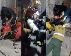 Rescataron a un nene de 4 años que había quedado atrapado en un caño 