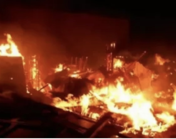 Seis caballos de carreras murieron calcinados durante un incendio