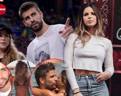 Revelaron el nombre de las mujeres con las que Piqué le fue infiel a Shakira