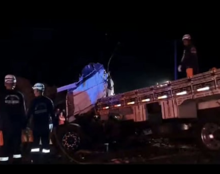 Un choque entre un autobús y un camión dejó 25 muertos en el noreste de Brasil