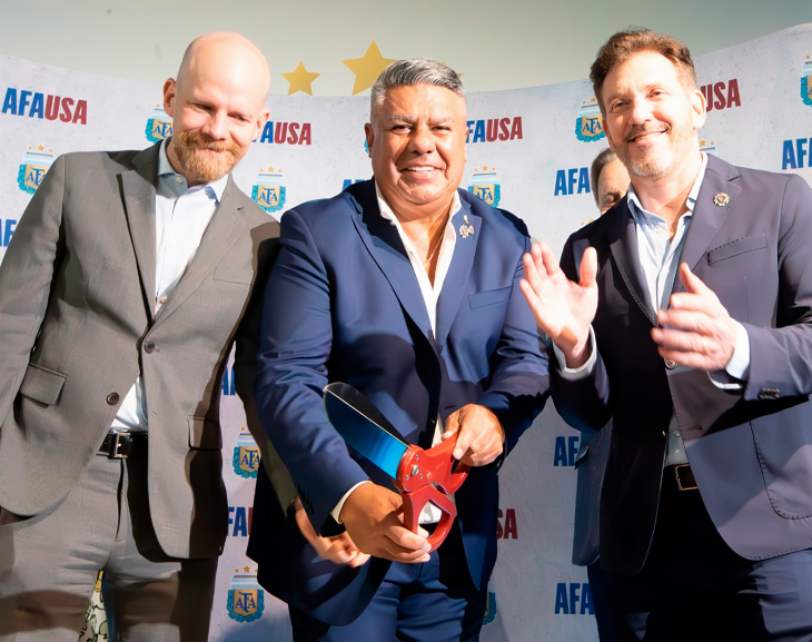 Los detalles de la inauguración de las nuevas oficinas de la AFA en Miami