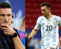 Con Lo Celso lesionado, sufre Scaloni y dispone medidas sobre los "tocados"