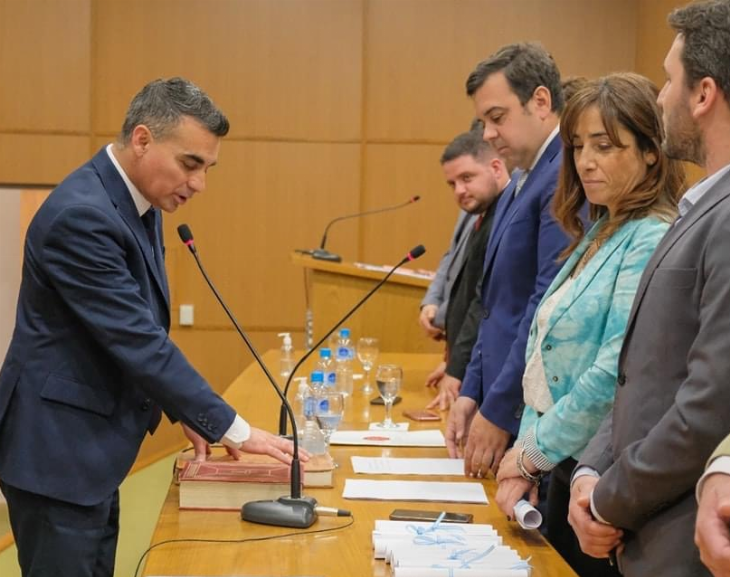 Gramajo se matriculó en el Foro de Abogados 