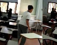  Fuerte pelea de alumnos del colegio secundario de la Católica