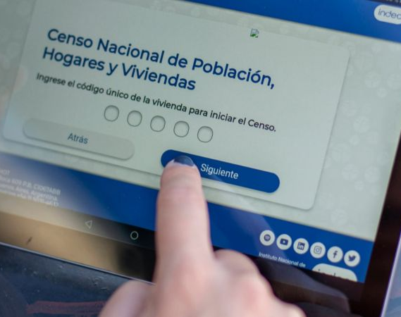 Mas de seis mil familias ya fueron censadas digitalmente