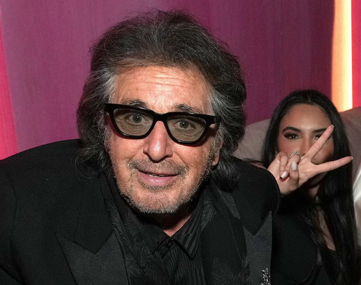 Al Pacino tendrá su cuarto hijo a los 83 años con su novia de 29