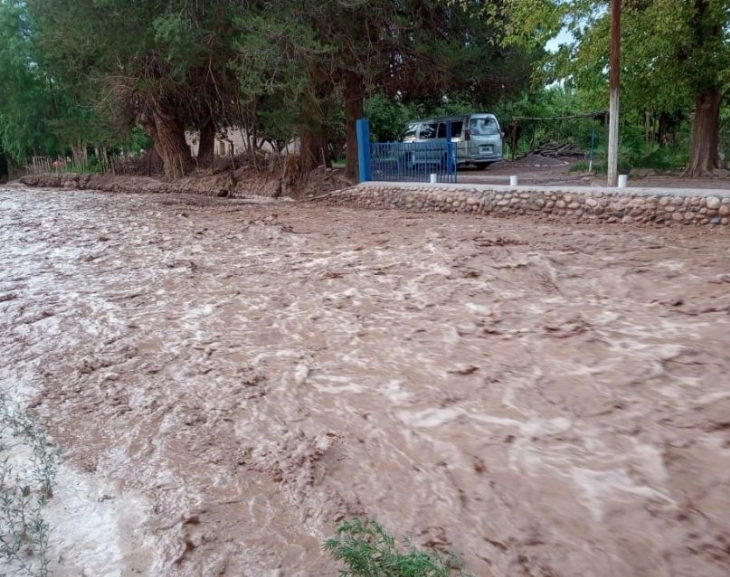 Tras la lluvia, cuatro departamentos sanjuaninos son los más afectados 