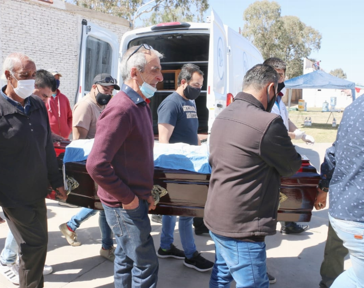 Ya despiden en el Club Sportivo Rivadavia al querido Nico Naranjo