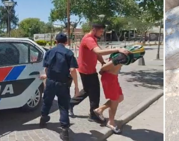 Robó e hirió con una "faca" a un remisero: estaba con salidas transitorias