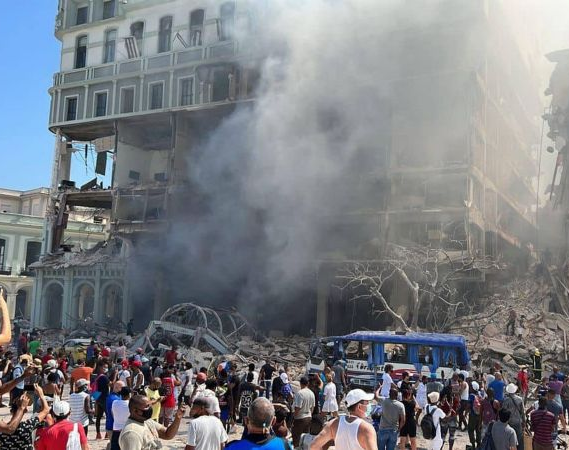 Al menos 22 muertos por la explosión del Hotel Saratoga en Cuba